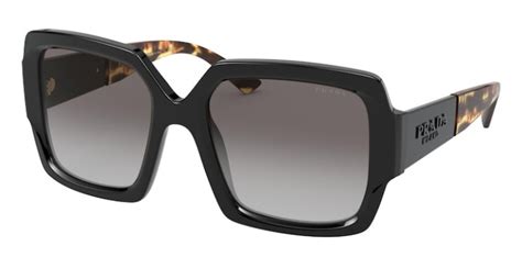 Prada PR 21XS Women's Sunglasses Black/Polar Grey 54